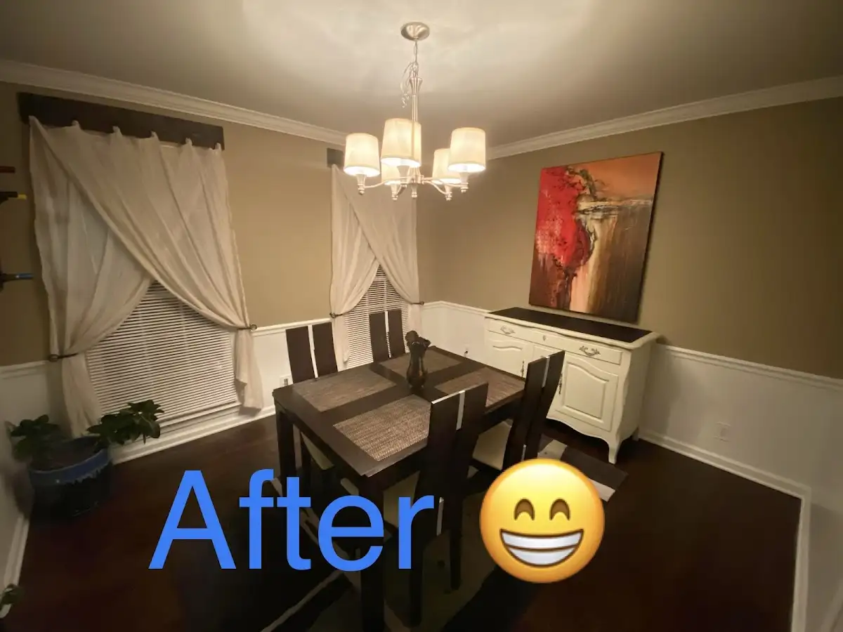 Professional dining room restoration after water damage in Wallingford