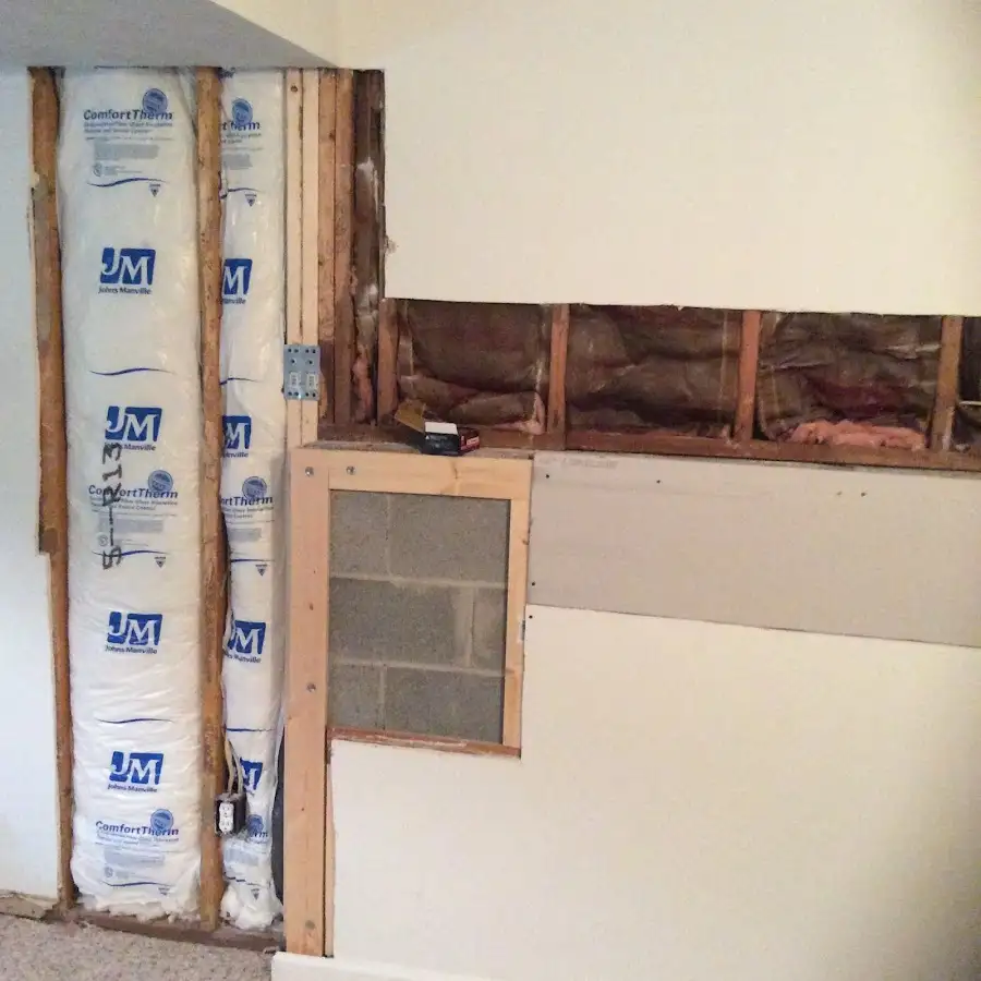 Wall insulation replacement during Odor Removal & Deodorization in Wallingford